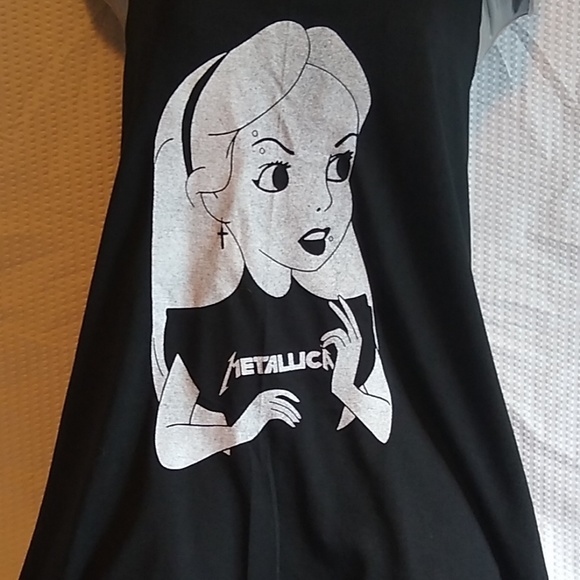 Alice In Wonderland Metallica Racerback 